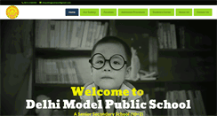 Desktop Screenshot of delhimodelpublicschool.org